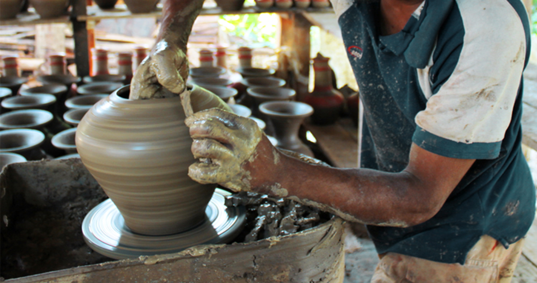 Visiting Potter’s Village